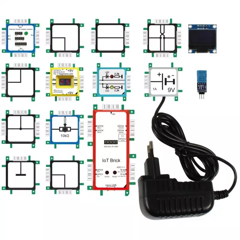 ALLNET IoT Set ALL-BRICK-0688 — IoT kit, Spanish language