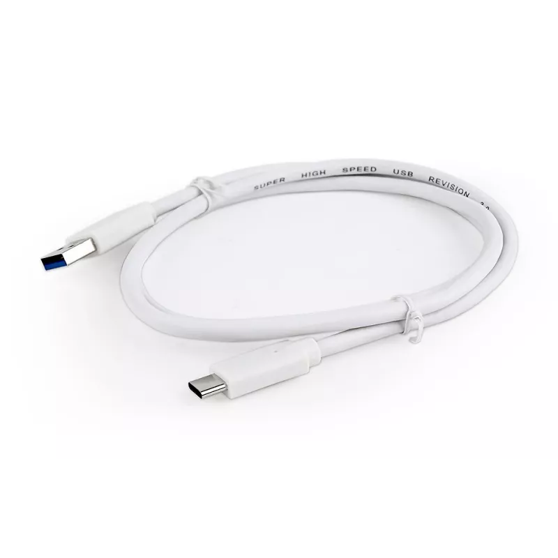 USB data cable Gembird USB A to USB C 1 m, USB 3.2 Gen 1, white
