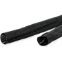VALUE Gewebeschlauch SNAP für Kabelbündelung, schwarz, 25m 25m (19.08.3155)