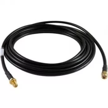 ALLNET 2m - 2xR-SMA - R-SMA - R-SMA - Gerade - Gerade - Männlich/weiblich - Schwarz (ANT-CAB-RSMA-RSMA-200)
