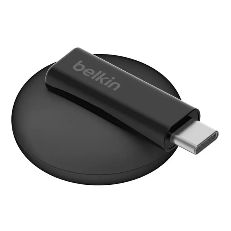 Wireless USB Smartwatch Charger Belkin BoostCharge — 5 W, Indoor/Outdoor, Black/White