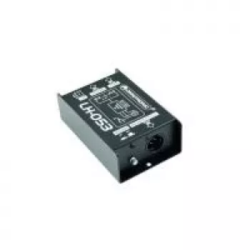 Passive DI box Omnitronic LH-053 1-channel, passive direct box for instrument/line