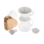 Paper Coffee Filter HARIO for HARIO coffee maker round, 100 pcs, white