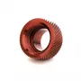 Computer cooling system part BitsPower BP-DBRWP-C40 — Brass red drain/rotation fitting