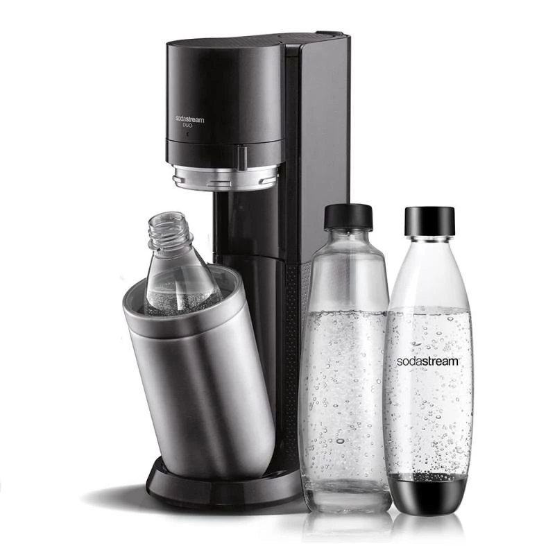 Soda Maker SodaStream DUO Black Stainless Steel
