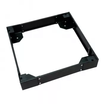 Rack plinth Extralink Plinth 600x1000 Black Metal 600mm 1000mm