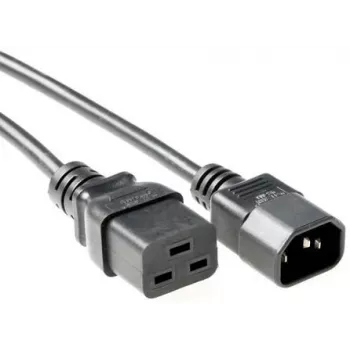 Microconnect PE0191430 power cable Black 3 m C19 coupler C14 coupler