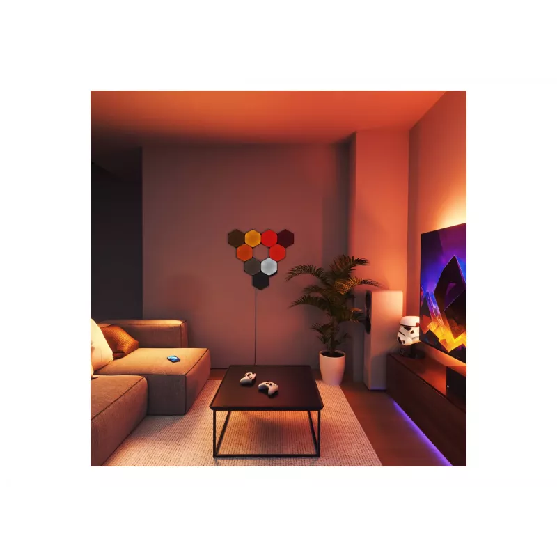 Smart wall light Nanoleaf NL42-0102HX-9PK