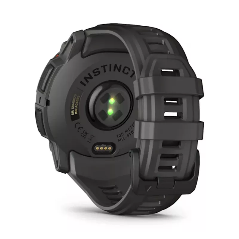 Garmin Instinct 3 Solar GPS Smartwatch 1.3 inch MIP 176x176 Touchscreen Black