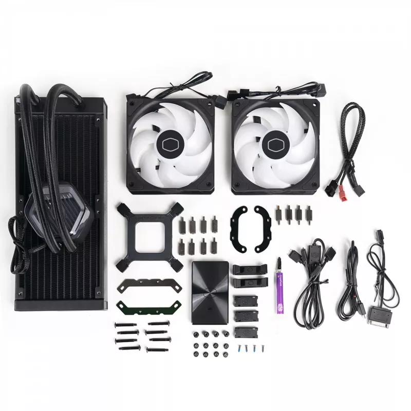 COOLER MASTER MasterLiquid MLX-D24M 240mm ARGB Liquid CPU Cooler