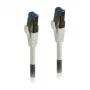 Patch cable RJ45 - CAT6A 500Mhz - 0.15m - white - S-STP(S/FTP) - TPE/LSZH(Superflex) - AWG26 - Syner