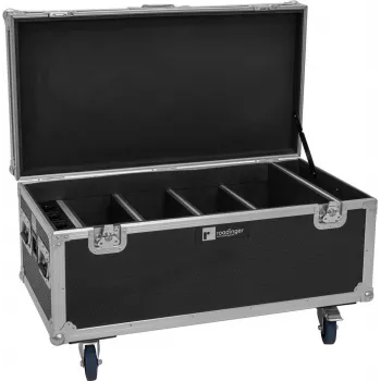 Roadinger Flightcase for 4× AKKU Multiflood IP 8×10W RGBW Wash (model 31005243)