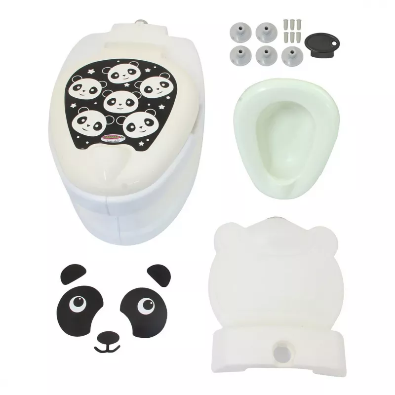 Potty Seat Jamara 460958 Black White Width 260mm Depth 410mm Height 450mm