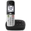 DECT telephone Panasonic KX-TGU430 wireless handset, speakerphone, Caller ID, 2.4 inch display, 1000-entry phonebook, grey/black