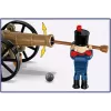 French Artilleryman with Cannon Building Blocks Set, 97 Pieces