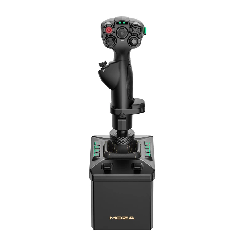 Flight stand kit MOZA AB6 Flight Simulator — black ABS, aluminium and carbon fibre construction, AC power 110–220V, peak 72W