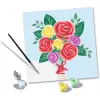 Ravensburger painting set CreArt – Bouquet of Roses, paint-by-numbers kit (model 25520)
