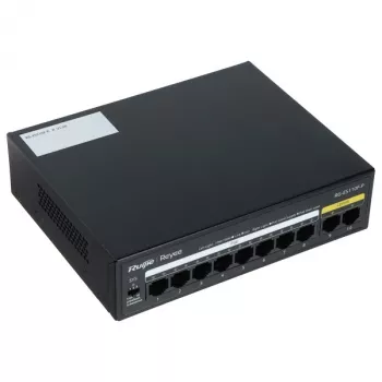 Switch RUIJIE RG-ES110F-P 8-Port 10/100Mbps PoE+ 110W