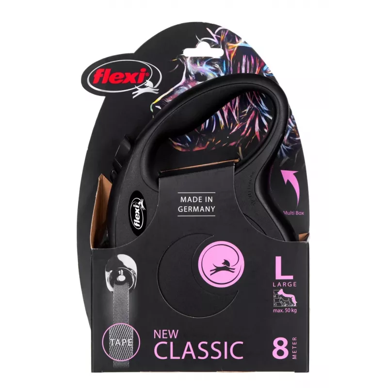 Flexi New Classic Dog Retractable lead 8 m