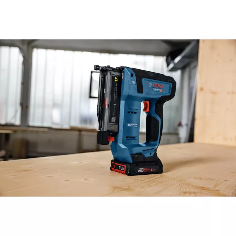 Battery-Holznagler GNH 18V-35 Professional solo, 18Volt (Blue/black, without Battery and Charger, in L-BOXX)