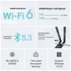 Wi-Fi 6 Bluetooth PCIe Adapter TP‑LINK Archer TX10E AX900 — PCIe card, AX900 Wi‑Fi 6, Bluetooth
