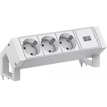 Bachmann DESK2 ALU WHITE 937.4063xCEE7/3 0 2m GST18 RAL9010