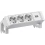 Bachmann DESK2 ALU WHITE 937.4063xCEE7/3 0 2m GST18 RAL9010