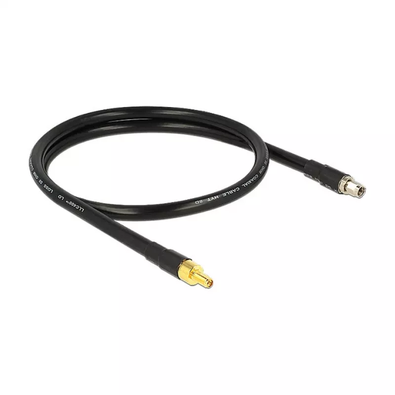 Coaxial Cable DeLOCK 1m RP-SMA/RP-SMA