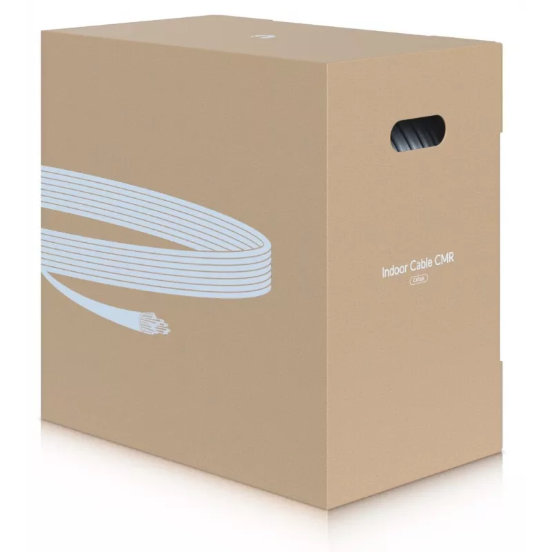 Networking cable UBIQUITI Cat6a U/UTP (UTP) White 305 m — model UACC-Cable-C6A-CMR