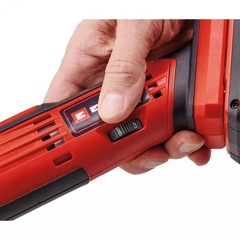 Power X-Change Cordless Multi-Tool TE-MG 18/1 Li-Solo, 18Volt (Red/black, without Battery and Charger, Includes Accessory)