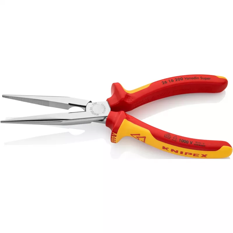 KNIPEX INSULATED PLIERS 1000V STRAIGHT EXTENDED 200mm