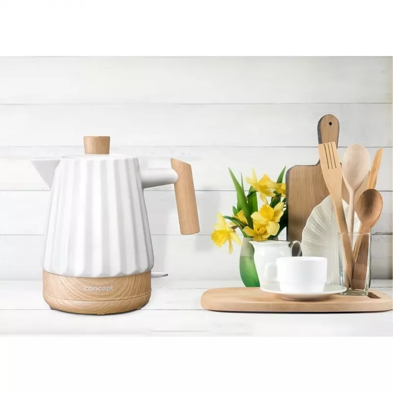 Concept RK0090 Ceramic electric kettle 1.5 l White