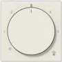Wall plate / switch cover Jung A1749BF, Ivory, thermoplastic, glossy finish