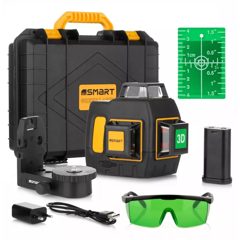 Smart laser level 06-03040G green 40 m - Smart brand