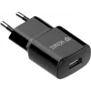 Mains USB-A Charger YENKEE YAC 2013BK — 12W, 2.4A output