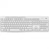 Logitech MK295 Silent Keyboard & Mouse Set, White, Wireless via USB-Receiver, Swiss, 920-009872