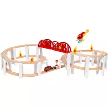 Ravensburger Brio Mega Spiral set – wooden train track accessory set
