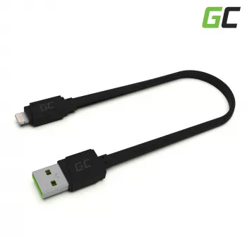 Green Cell KABGC02 lightning cable 0.25 m Black