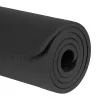 Gymnastic exercise mat Rebel RBA-3151-BK — black, 1830×610 mm, 15 mm thick