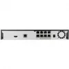 Network video recorder - 8 IP channels - H.265 - 80Mbps - without HDD - HDMI - PoE switch