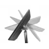 Monitor Arm up up Economical Interactive Counterbalance Dual Monitor Arm Matte Black VESA 75x75/100x100