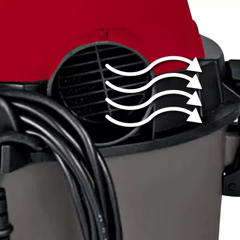 Einhell TC-VC 1815 Wet/Dry Vacuum, Grey/Red