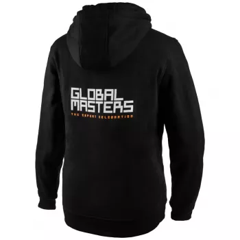 Global Masters Hoodie GM Logo - black (M)