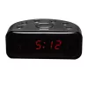Clock Denver CR-430 Analog & Digital FM Radio LED Display Black