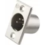 Neutrik NC4MP - XLR - Stainless Steel - Brass - Nickel - polyamide - Steel - zinc - Brass - IP40 - 1,5 V (NC4MP)