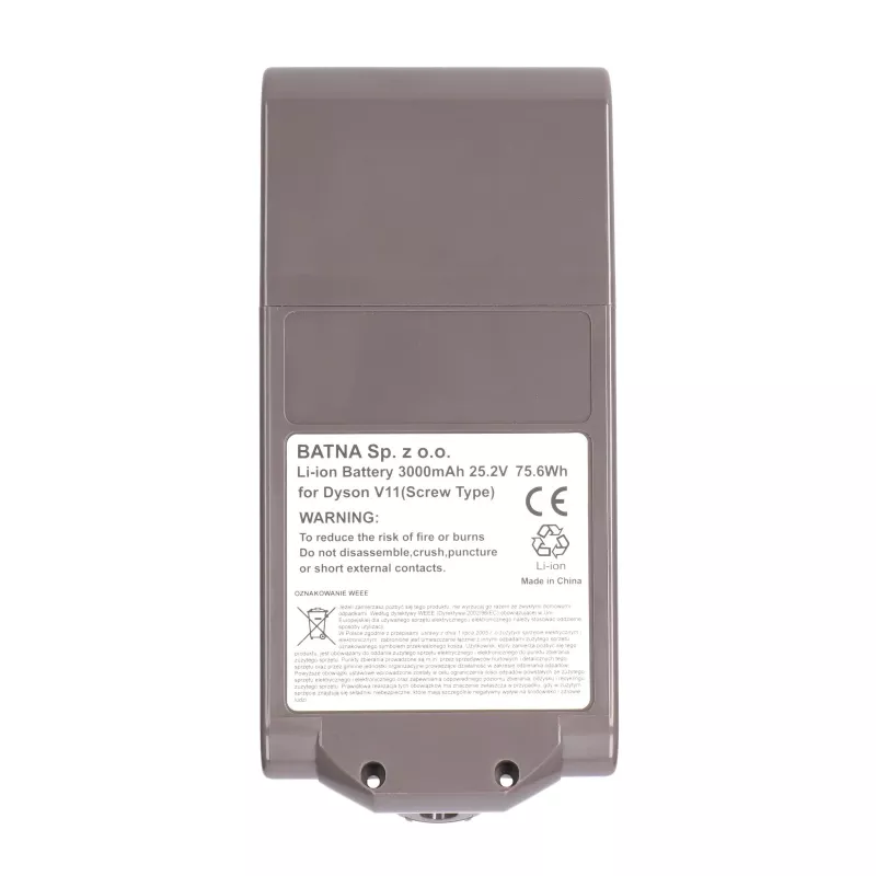 Battery Dyson for vacuum V11 Screw 25.2V 3000mAh