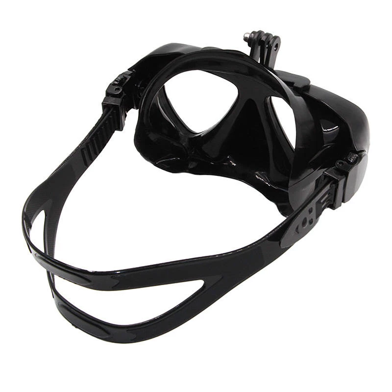 Diving mask Telesin with detachable mount for sports cameras, model GP-DIV-GS2-BK