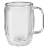 Set of two latte macchiato glasses with handle Zwilling Sorrento Plus