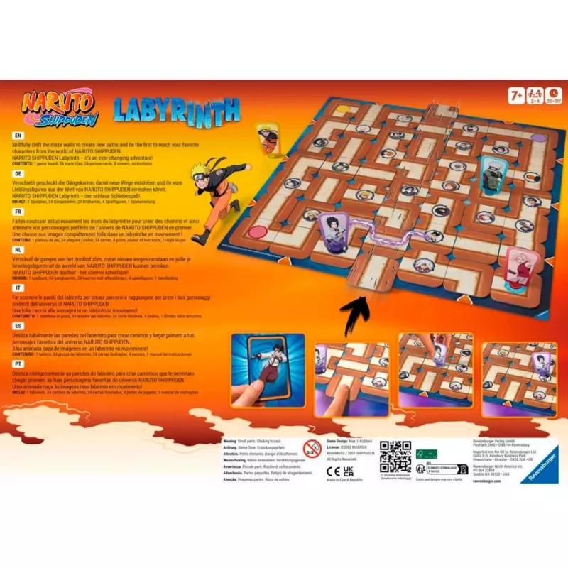 Naruto Shippuden Labyrinth, Board Game