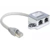 Networking cable DeLOCK 65441 RJ-45 0.15 m Grey